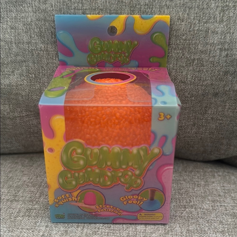 Gumdrop Orange Squishy (Not Needoh)